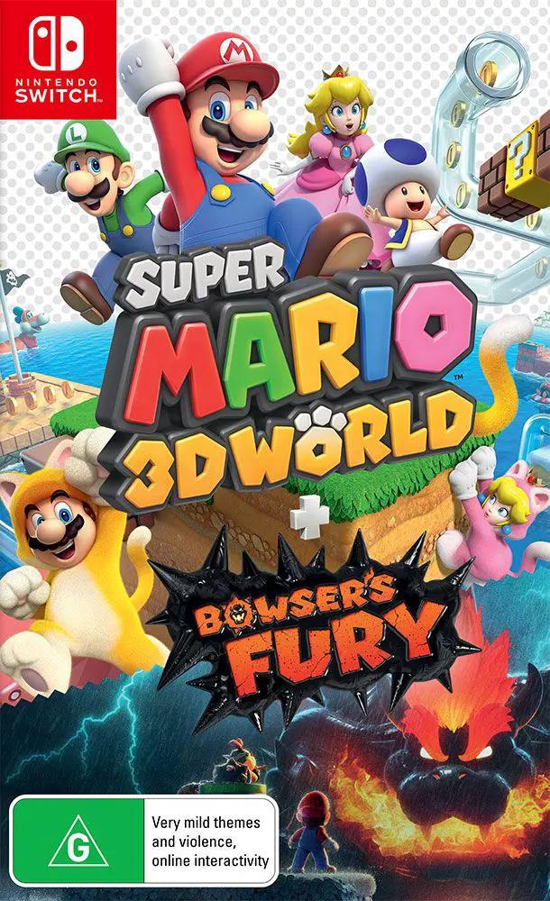 Game | Nintendo Switch | Super Mario 3D World + Bowser's Fury Physical Video Games Game Nintendo