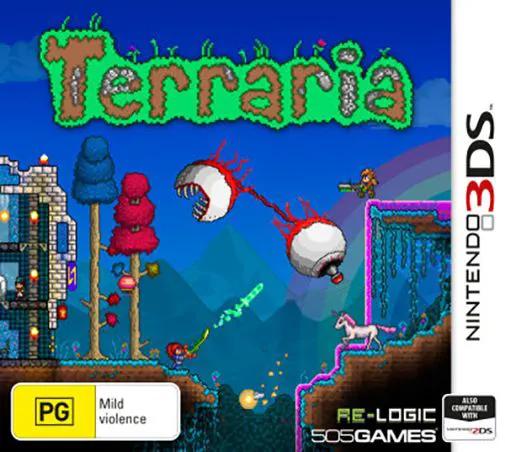 Game | Nintendo 3DS | Terraria Physical Video Games Game Nintendo