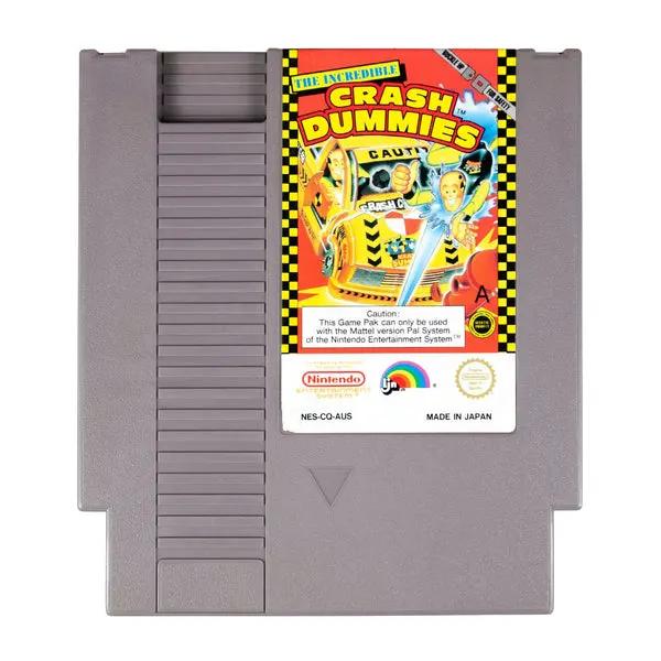 Game | Nintendo NES | The Incredible Crash Dummies Physical Video Games Game Nintendo