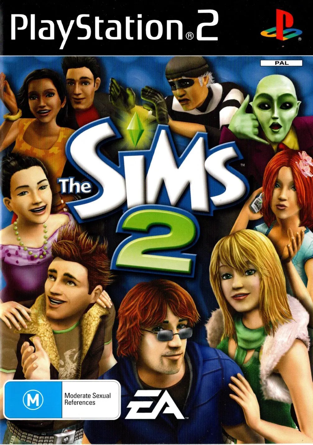 Game | Sony PlayStation PS2 | The Sims 2 Physical Video Games Game Sony
