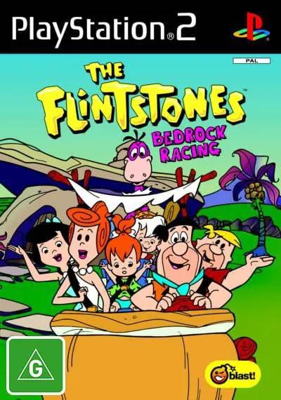 Game | Sony PlayStation PS2 | The Flintstones: Bedrock Racing Physical Video Games Game Sony