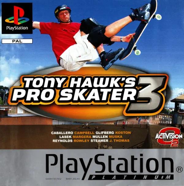 Game | Sony PlayStation PS1 | Tony Hawk Pro Skater 3 (Platinum) Physical Video Games Game Sony