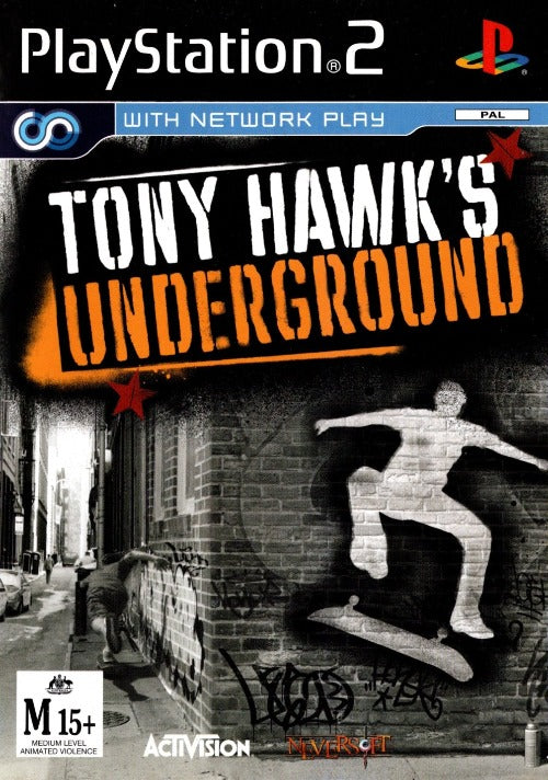 Game | Sony PlayStation PS2 | Tony Hawk's Underground