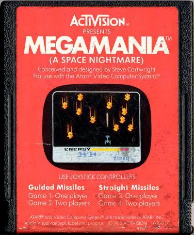 Game | Atari 2600 | Megamania Physical Video Games Game Atari