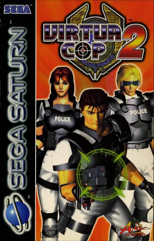 Game | Sega Saturn | Virtua Cop 2 Physical Video Games Game Sega