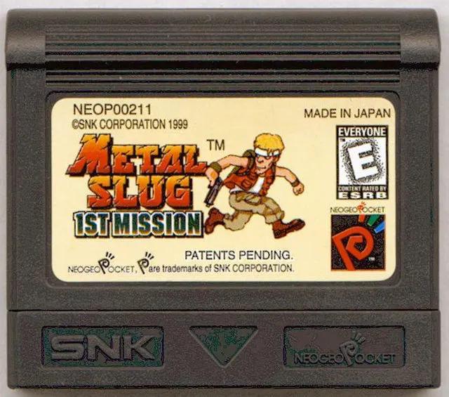 Game | SNK Neo Geo Pocket Color | Metal Slug 1st Mission Physical Video Games Game SNK