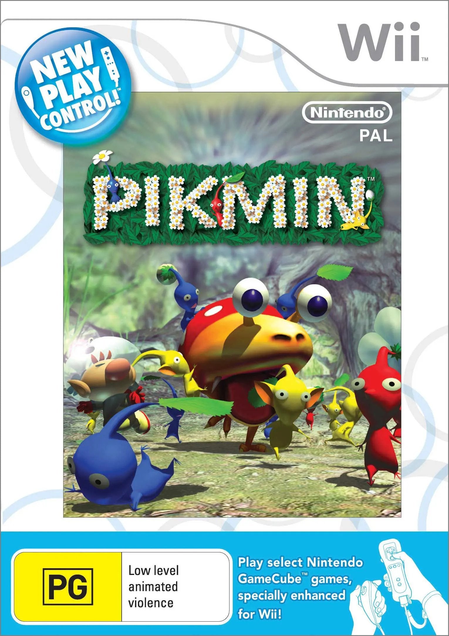 Game | Nintendo Wii | New Play Control: Pikmin Physical Video Games Game Nintendo