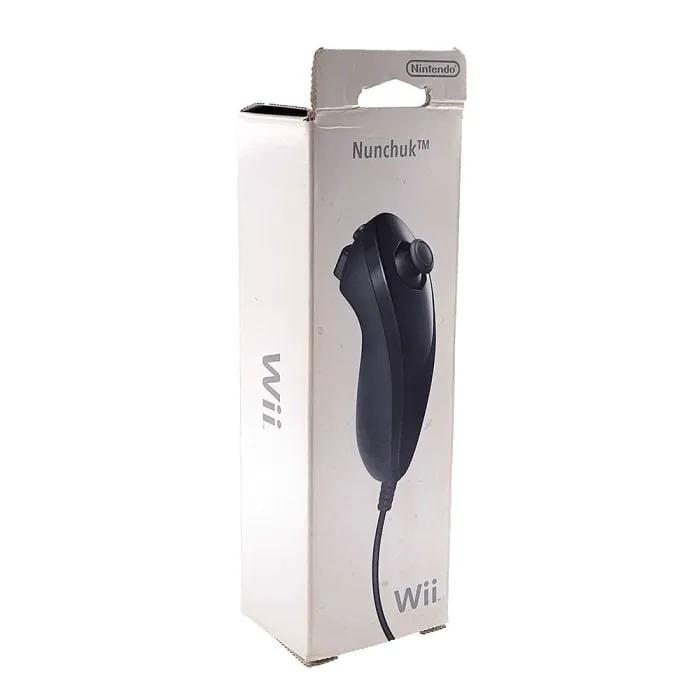 Controller | Nintendo Wii | Genuine Boxed Nunchuk Black Home Game Console Controllers Controllers & Attachments Nintendo