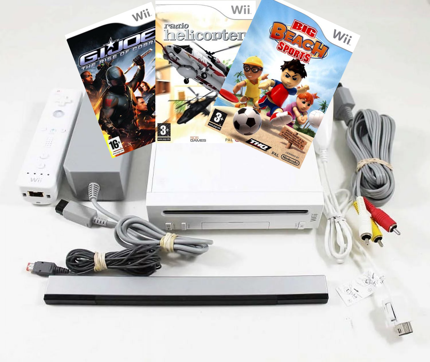 Console | Nintendo Wii | White Console Bundle PAL Video Game Consoles Console Nintendo