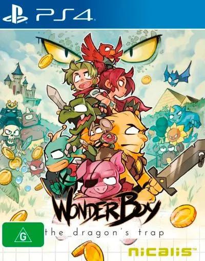 Game | Sony PlayStation PS4 | Wonder Boy: The Dragon's Trap Physical Video Games Game Sony
