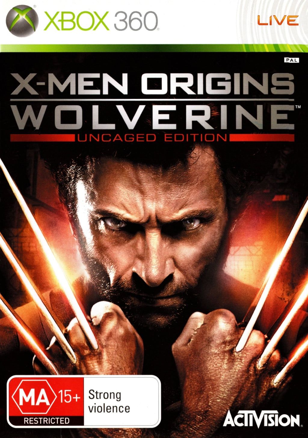 Game | Xbox 360 | X-Men Origins: Wolverine (Uncaged Edition)
