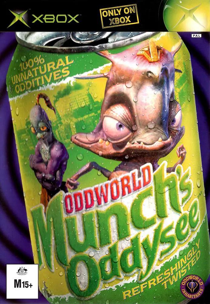 Game | Xbox | Oddworld Munch's Oddysee Physical Video Games Game Microsoft
