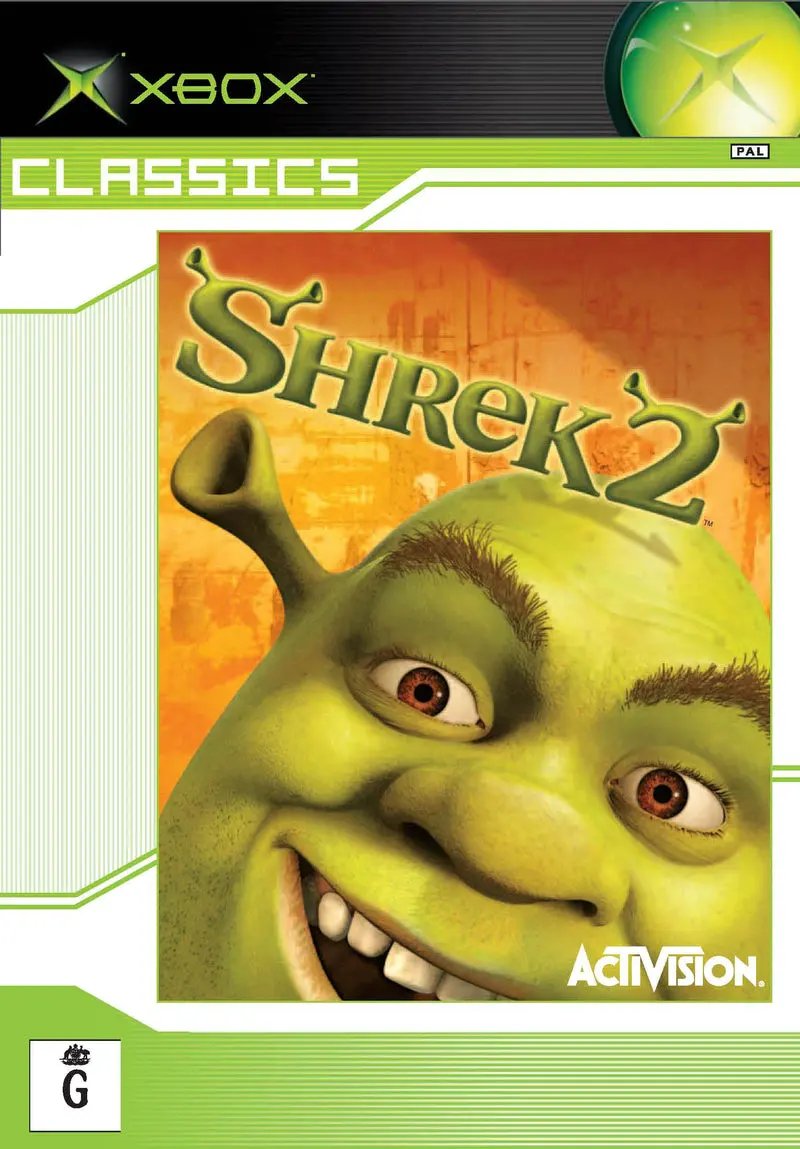 Game | Xbox | Shrek 2 (Classics) Physical Video Games Game Microsoft
