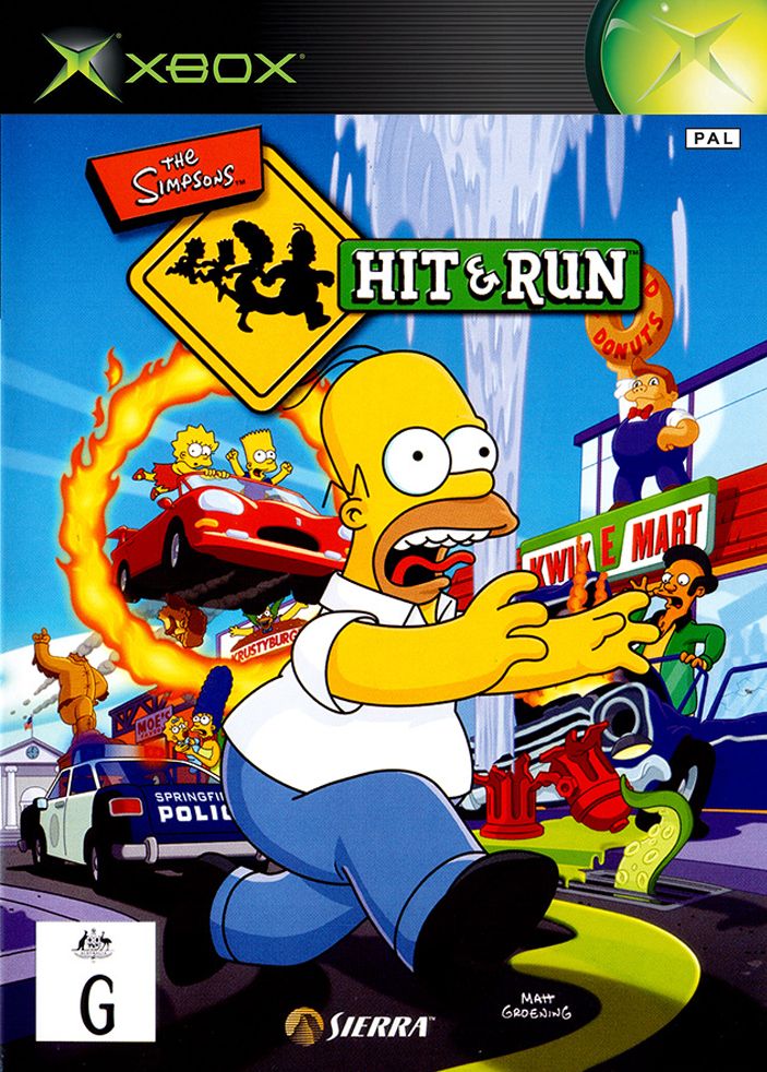 Game | Xbox | The Simpsons Hit & Run