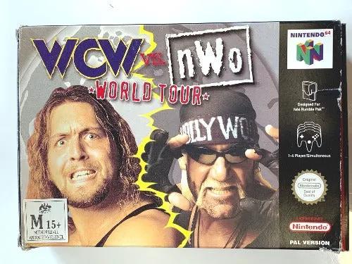 Game | Nintendo N64 | WCW Vs NWO World Tour Physical Video Games Game Nintendo