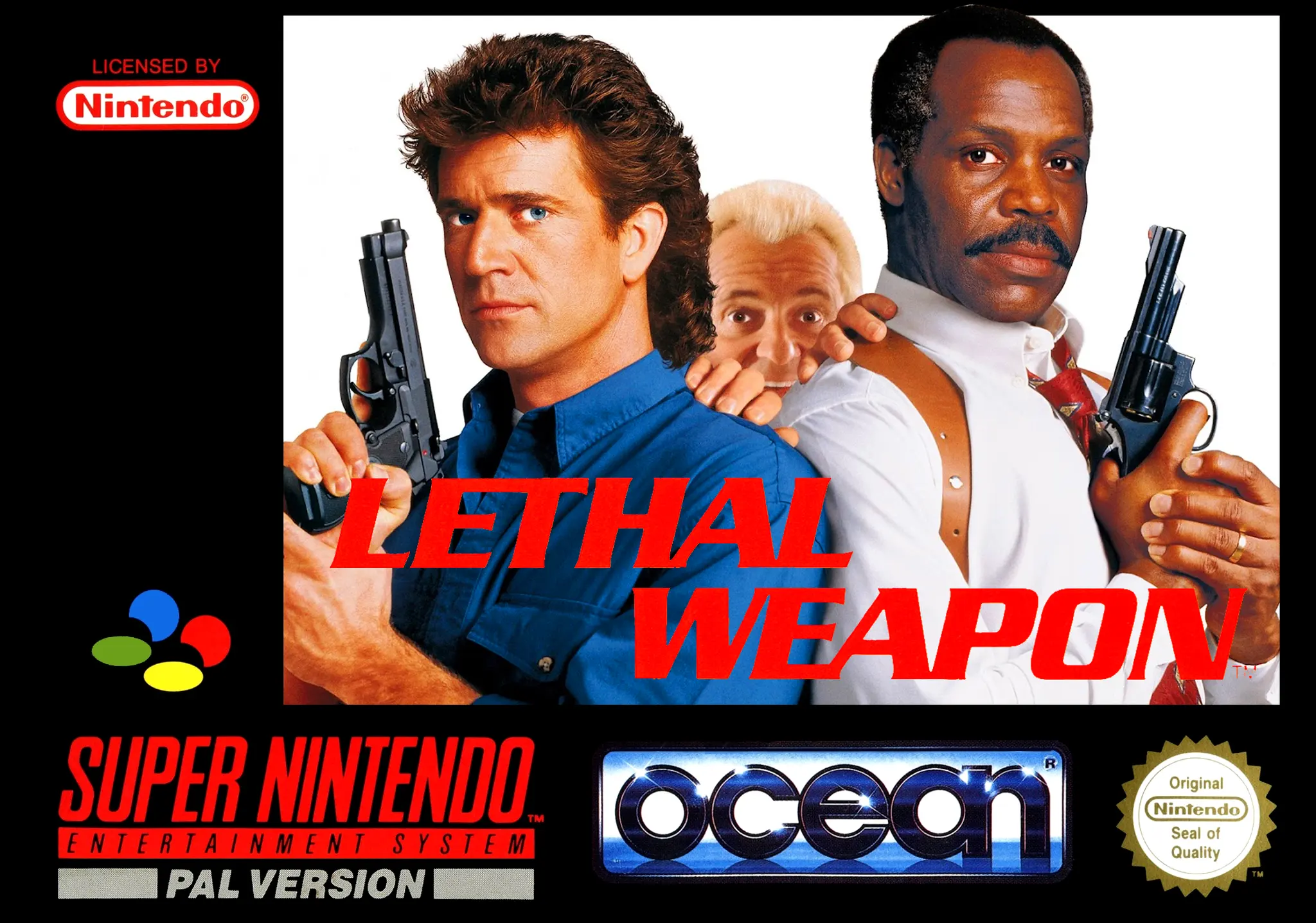 Game | Super Nintendo SNES | Lethal Weapon Physical Video Games Game Nintendo