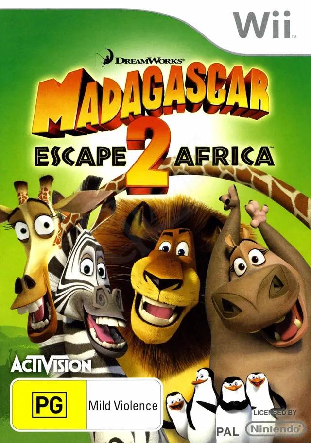 Game | Nintendo Wii | Madagascar: Escape 2 Africa Physical Video Games Game Nintendo