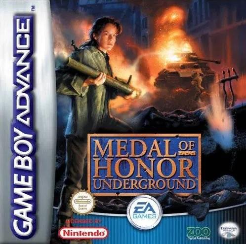 Game | Nintendo Game Boy Advance GBA | Medal Of Honor: Underground Physical Video Games Game Nintendo