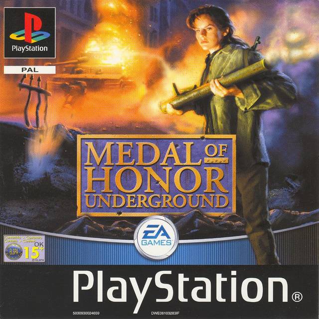 Game | Sony PlayStation PS1 | Medal Of Honor Underground