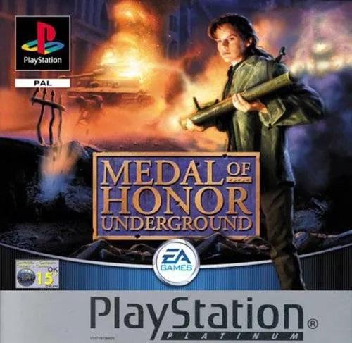 Game | Sony PlayStation PS1 | Medal Of Honor Underground (Platinum) Physical Video Games Game Sony