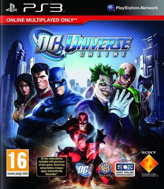 Game | Sony PlayStation PS3 | DC Universe Online Physical Video Games Game Sony