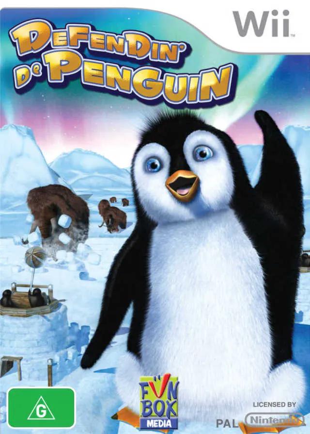 Game | Nintendo Wii | Defendin' De Penguin Physical Video Games Game Nintendo