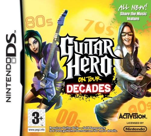 Game | Nintendo DS | Guitar Hero On Tour Decades