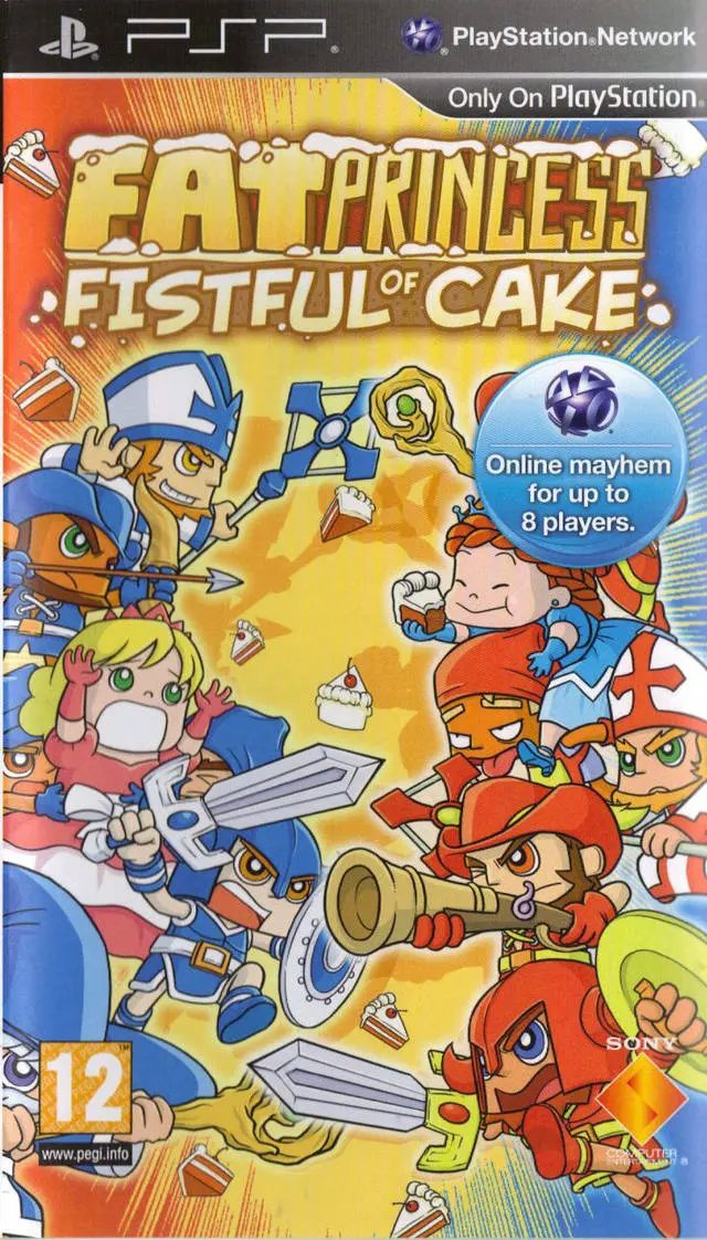Game | Sony PSP | Fat Princess: Fistful Of Cake Physical Video Games Game Sony