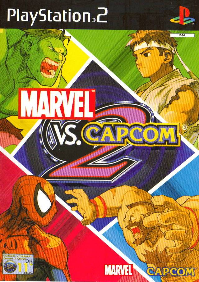 Game | Sony PlayStation PS2 | Marvel Vs Capcom 2