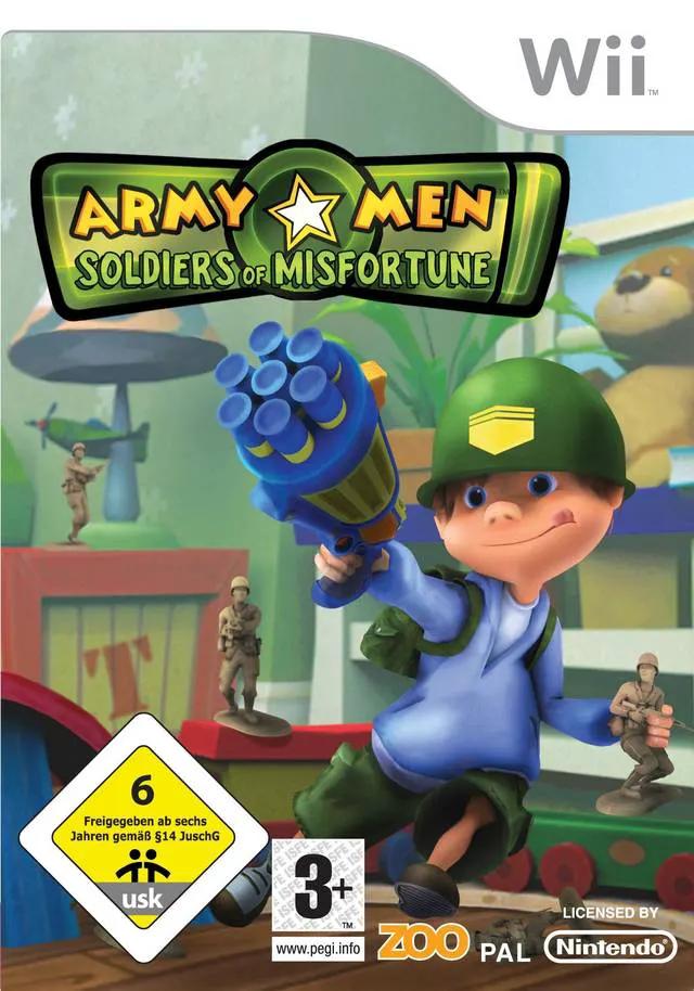 Game | Nintendo Wii | Army Men: Soldiers Of Misfortune Physical Video Games Game Nintendo