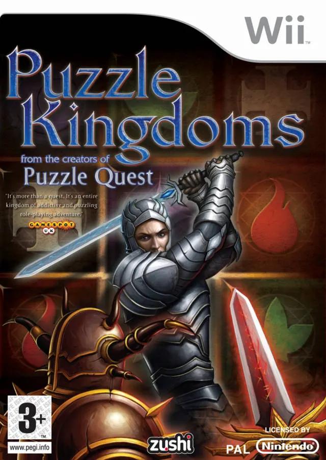 Game | Nintendo Wii | Puzzle Kingdoms Physical Video Games Game Nintendo