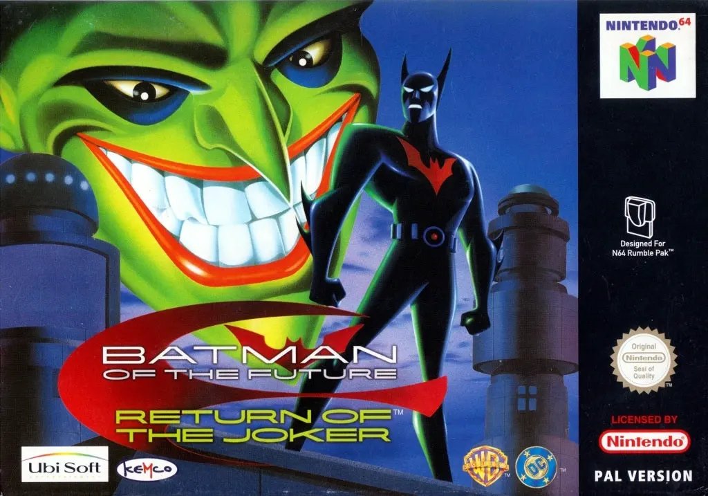 Game | Nintendo N64 | Batman of the Future Physical Video Games Game Nintendo