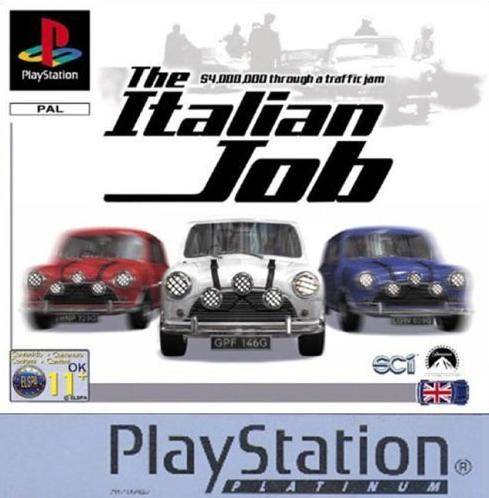 Game | Sony PlayStation PS1 | Italian Job (Platinum)