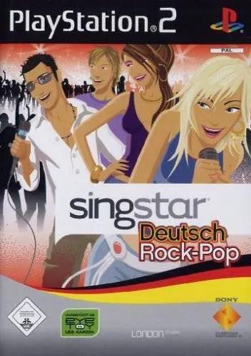 Game | Sony PlayStation PS2 | Singstar Deutsch Rock-Pop Physical Video Games Game Sony