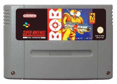 Game | Super Nintendo SNES | B.O.B. Physical Video Games Game Nintendo
