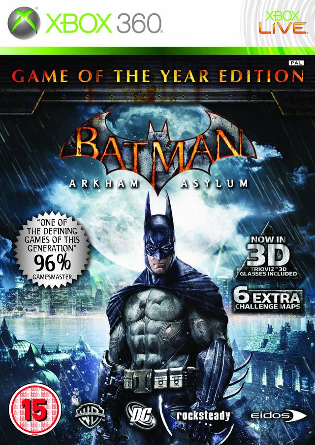Game | Microsoft Xbox 360 | Batman: Arkham Asylum (Game Of The Year Edition)