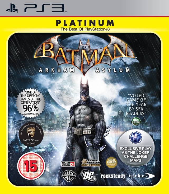 Game | Sony PlayStation PS3 | Batman: Arkham Asylum (Platinum)