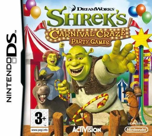 Game | Nintendo DS | Shrek's Carnival Craze Physical Video Games Game Nintendo