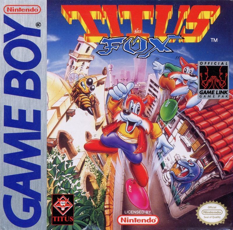 Game | Nintendo Game Boy GB | Titus The Fox