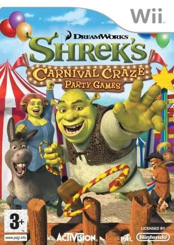 Game | Nintendo Wii | Shrek's Carnival Craze Physical Video Games Game Nintendo