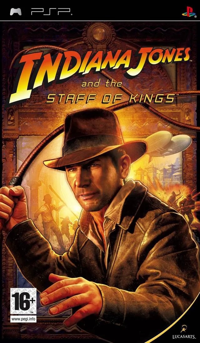 Game | Sony PSP | Indiana Jones And The Staff Of Kings Physical Video Games Game Sony