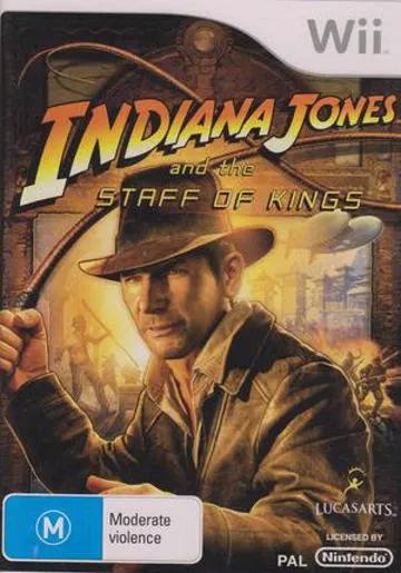 Game | Nintendo Wii | Indiana Jones And The Staff Of Kings Physical Video Games Game Nintendo