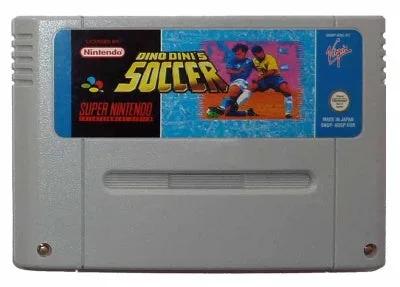 Game | Super Nintendo SNES | Dino Dini's Soccer Physical Video Games Game Nintendo