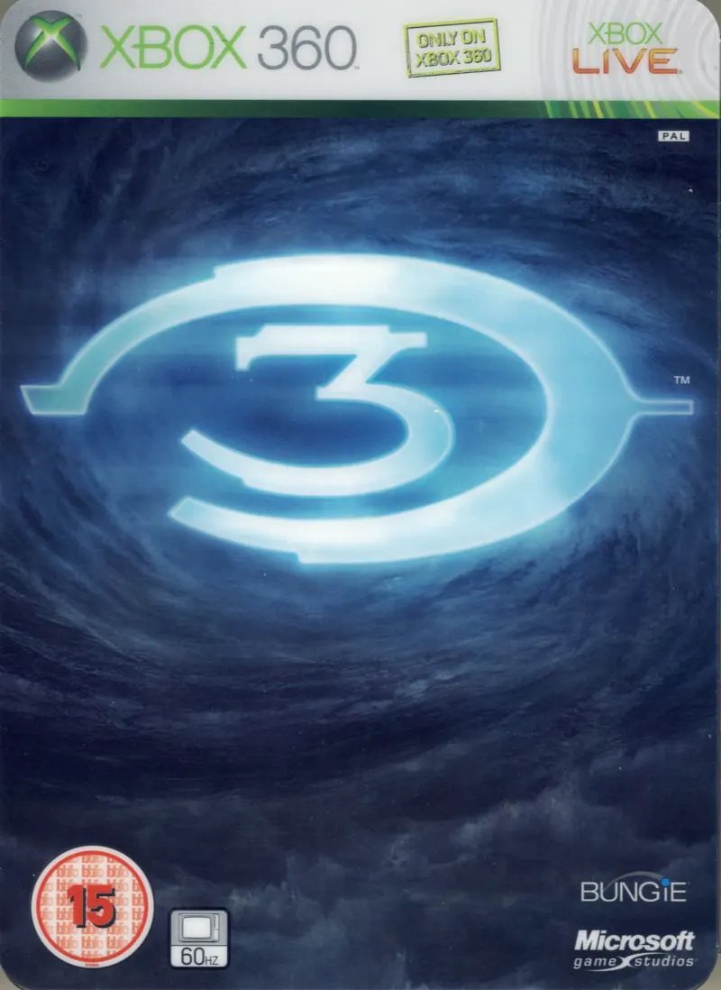 Game | Xbox 360 | Halo 3 - Limited Edition Steel Case Physical Video Games Game Microsoft