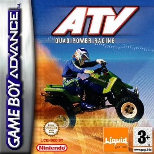 Game | Nintendo Game Boy Advance GBA | ATV Quad Power Racing Physical Video Games Game Nintendo