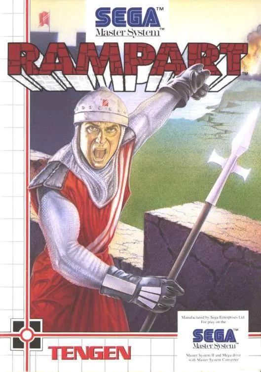 Game | Sega Master System | Rampart Physical Video Games Game Sega