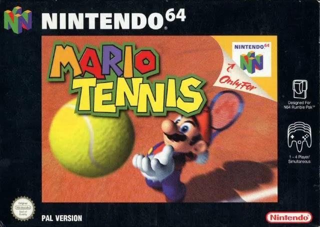 Game | Nintendo N64 | Mario Tennis Physical Video Games Game Nintendo