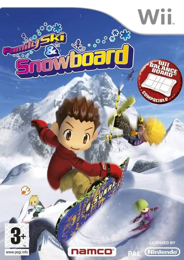 Game | Nintendo Wii | Family Ski & Snowboard Physical Video Games Game Nintendo