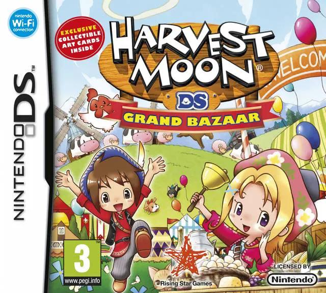 Game | Nintendo DS | Harvest Moon: Grand Bazaar Physical Video Games Game Nintendo