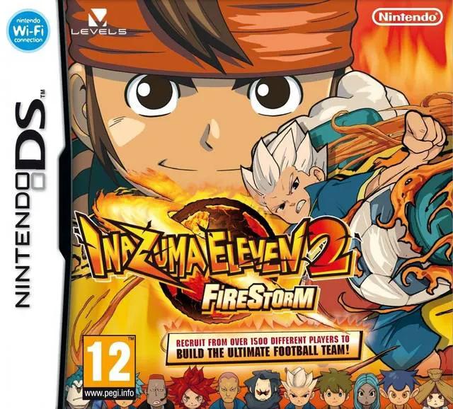 Game | Nintendo DS | Inazuma Eleven 2: Firestorm Physical Video Games Game Nintendo